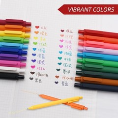Gel Pens for Note Taking – 20pc Set Fine Point