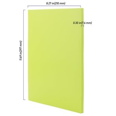 5 PCS Green A4 Rubber Carving Blocks 8.3 x 11.8 Inch Large Stamp Making