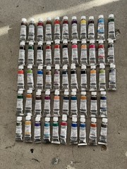 NEW Schmincke Horadam Aquarelle WatercolorS Lot Of 53 15 ml Paint Tubes NEW