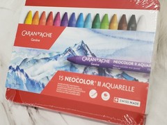 LOT 2 Caran D’ache Neopastel Oil Pastels Set Of 24 (7400.324) & 15 WAX PASTELS