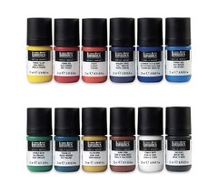 LIQUITEX ACRYLIC GOACHE ESSENTIALS 12 PC SET BRAND NEW FREE SHIPPING