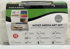 Daler Rowney – Simply Mixed Media Art Set 53 pieces with Storage Box