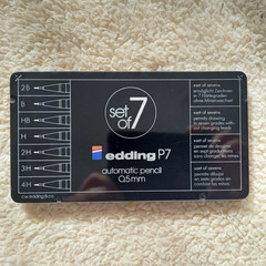 Edding Vintage P7 Automatic Pencils X7 0.5mm Assorted Lead Grades
