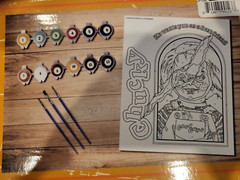 NEW Chucky, Child’s Play Paint By Numbers Box Set w/ Canvas, Paints & Brushes