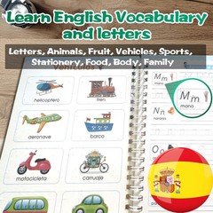 KILOGOGRAPH Magic Grooved Writing Practice for Kids – Spanish Pre K Tracing P…