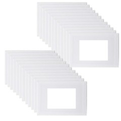 Mini Canvas Panels 5×7, 24 Pack Primed Cotton, White, Painting