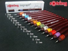 rOtring Isograph Pen / Replacement Nibs – Different Sizes – Technical Pen no box