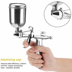 Mini HVLP Air Spray Gun Auto Car Detail Touch Up Paint Sprayer Spot Repair New