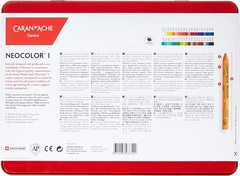 Caran d’ Ache 7000.340 Neocolor Pastels Set of 40 7610186037542