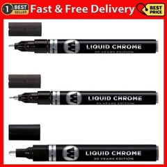 Molotow Liquid Chrome Marker Set – 1mm, 2mm and 4mm