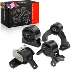 4PCS Engine Motor Mount and Transmission Mount Set Compatible with Mitsubishi