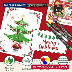 Betem 48 Colors Dual Tip Acrylic Paint Markers, Fabric Decorating Kits Premium W