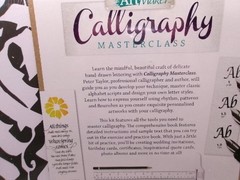 Art Maker Calligraphy Masterclass Kit Create Unique Lettering New and sealed