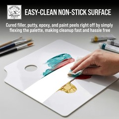 Plastic 141/2″ X 10″ Body Filler Mixing Board/pallete pack Of 2 Also Useful As