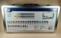 12 Pc Royal & Langnickel Essentials Acrylic Paints w/ 13 ARTSMITH Brushes