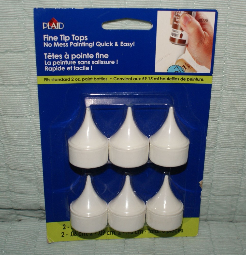 Plaid Painting Fine Tip Tops Writers Fast Shipping Set of 6 Fast Shipping New
