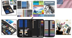 Pro Art Kit – 76 Essentials for Drawing, Sketching, and Watercolor Masterpieces
