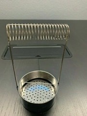 Stainless Steel Paint Brush Washer Cleaner with Screen and Holder Spring