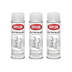 KRYLON 3804 — Glitter Blast Diamond Dust 5.75 oz DIY Series 3 Pack