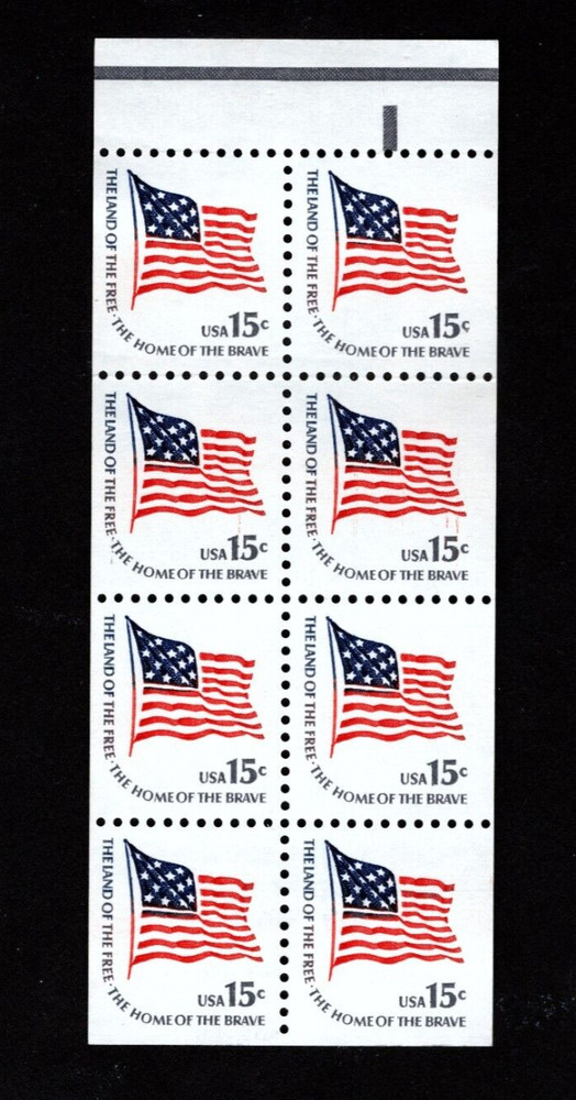 1978 Choice of US Booklet or Pane BK130/1598a! MNH Stamps Fort McHenry Flag
