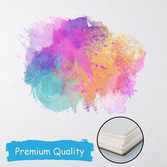 Watercolor Paper Bulk 8.5×11 Inch 25 Sheets 180gsm Artist Painting Paper NEW