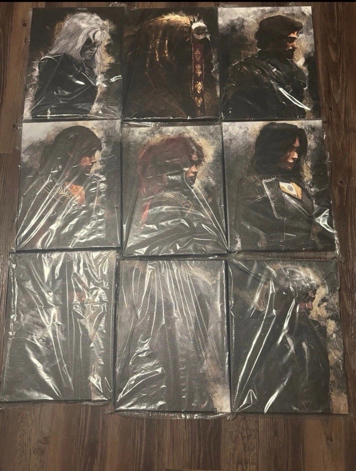 Expedition 33 Stretched Canvas Full set