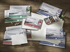 7×10 inch Harmony Watercolour Block 300 GSM Rough Texture 12 Sheets