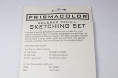 Prismacolor Colored Pencil Sketching Set w/ Art Stix 2003 Vintage Sanford USA