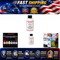 Angelus Acrylic Leather Paint 4oz White – Durable & Waterproof
