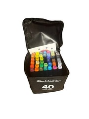 Touchmark Marker pen Illustration pen 40 colors 2 types of bold pen tips