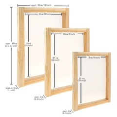 Caydo 23 Pieces Screen 10 x 14 inch, 8 x 12 6 x 10 23 PCS