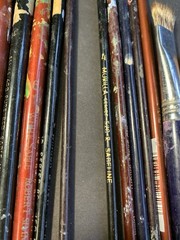 27 Vintage White / Sable Paint Brushes Sargent Simmons Winsor Newton Langnickel
