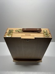 Wood Easel and storage box for drawing and Painting instruments / supplies