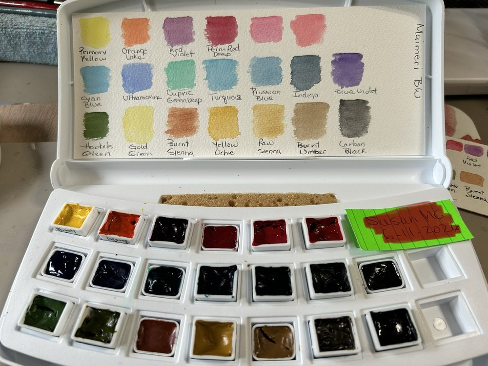 Maimeri Blu Watercolor Set of 20)