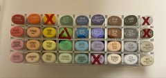 Copic Sketch Various Ink Markers Mixed Set 36 Pieces Multicolor Anime Manga
