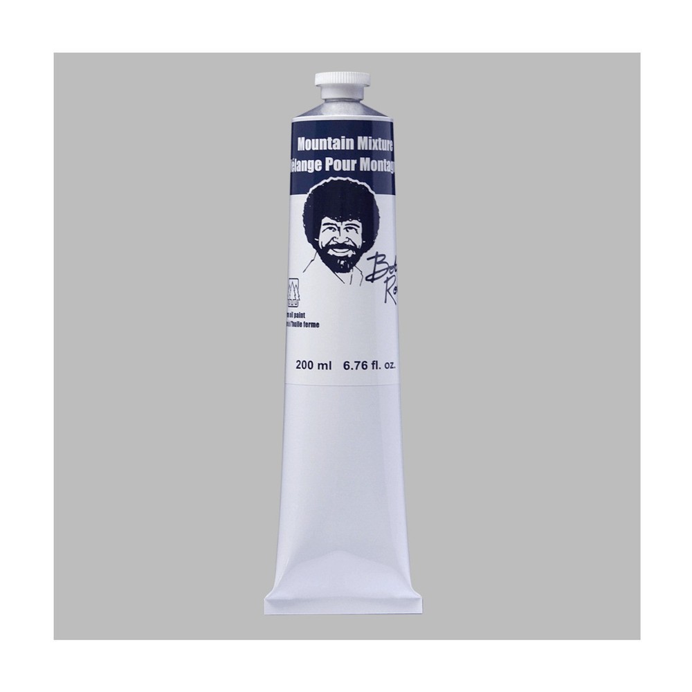 Bob Ross Oil Paint 200ML Fine Art Supplies (Mountain Mixture)