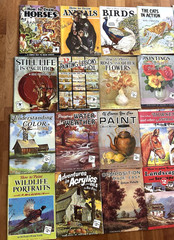 How To Draw Art Books How to Paint Walter T Foster Lot of 24 + 4 All Vintage