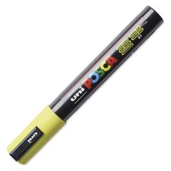 Posca Markers, Paint Marker, Grape Green, 5M Medium Tip, Opaque, Light