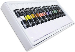 23-0701 Tube Watercolors Set, Premium,Assorted, 0.40 Fl Oz (Pack of 12)