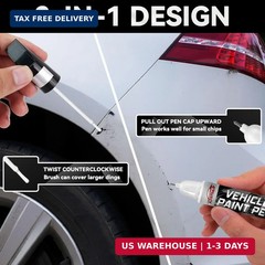 White Car Paint Touch Up Pen, Color Accurate Touch Up Paint for Cars, Profession