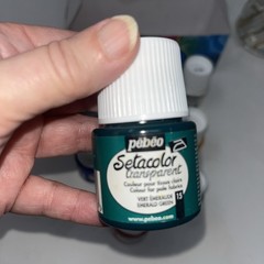 Pebeo PE075000 Discovery Paint Set 45ml 10/Pkg-Setacolor Transparent