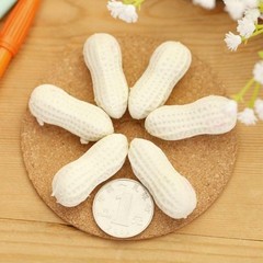 1x Cute Peanut Rubber Eraser Cartoon Stationery For Children US