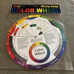 Artists Mixing Guide Color Wheel 9.25″. New Sealed. Free Shipping !