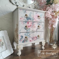 Pink Blossom Bliss | Décor Decoupage Fiber Set | Redesign with Prima