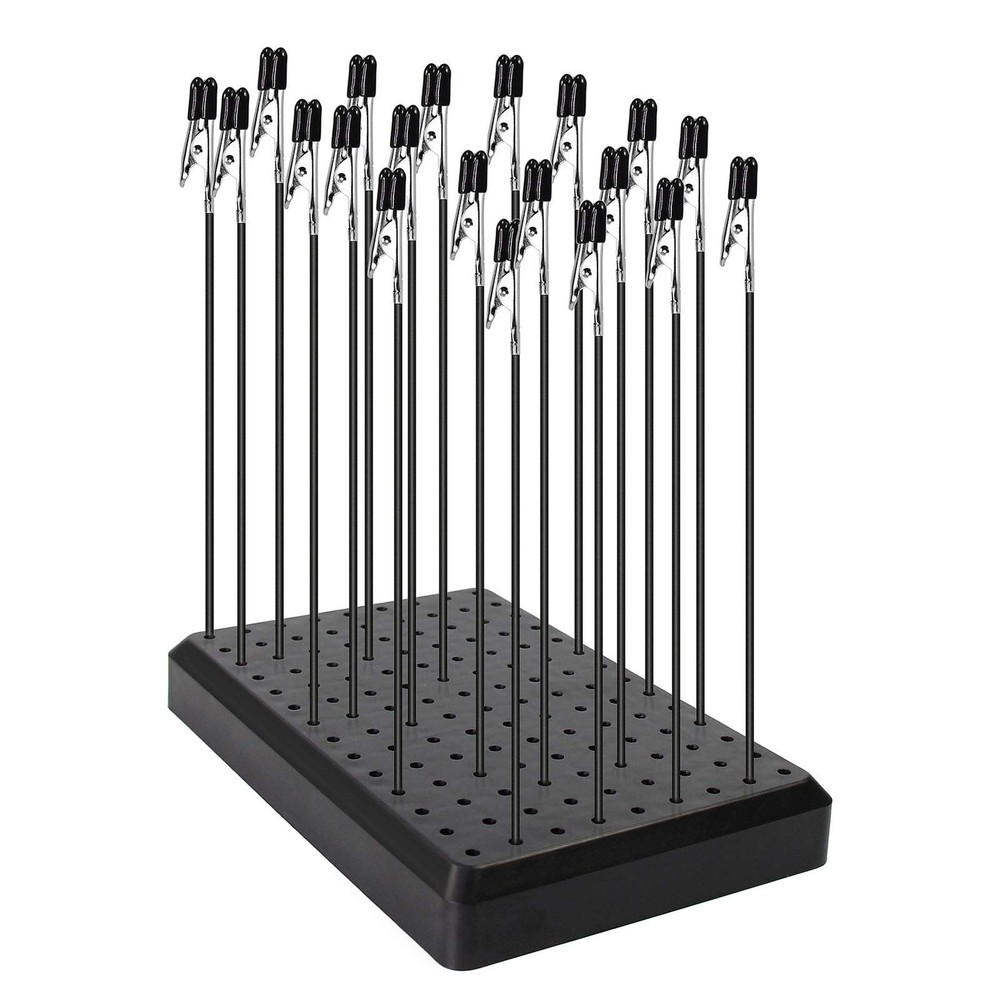 GJJC09B 1PC Painting Stand Base and 15 X 10Cm (Base) And 19Cm (Clip), Black