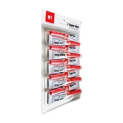 10 Pack Super Glue High Strength Quick Dry 3 Sec Thick Formula Wood Metal Glass