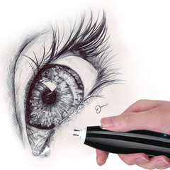 Electric Eraser for Artists, Rechargeable Electric Eraser Kit,140 Refills
