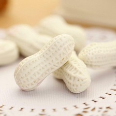 1x Cute Peanut Rubber Eraser Cartoon Stationery For Children US
