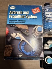 Testors Airbrush And Propellant System Kit Mix Airbush & Accessories Bundle