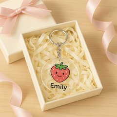 10Pcs Acrylic Keychain Blanks for Vinyl Clear Blank Circle Acrylic with Key